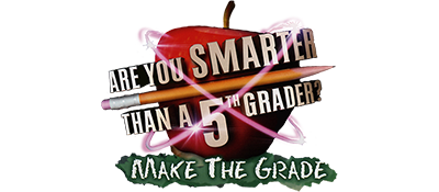 Are You Smarter Than A 5th Grader? Make the Grade title screen for Playstation 2